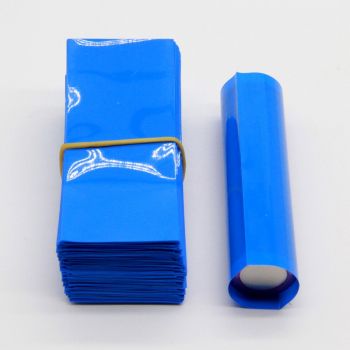 PVC Shrink Film for 18650 Li-ion Battery Blue