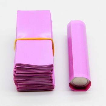 PVC Shrink Film for 18650 Li-ion Battery  Pink