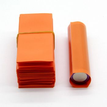 PVC Shrink Film for 18650 Li-ion Battery Orange